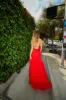 Sneek Peek Maxi Dress - Red sold by Fashion Nova