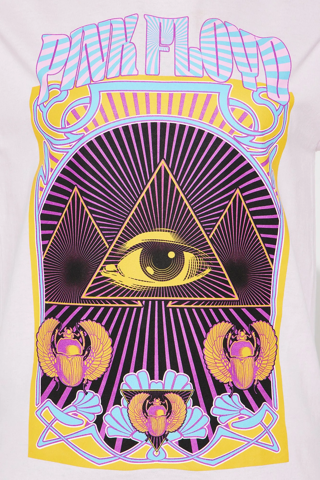 Pink Floyd Graphic T-Shirt - Pink sold by Fashion Nova product image thumbnail 3