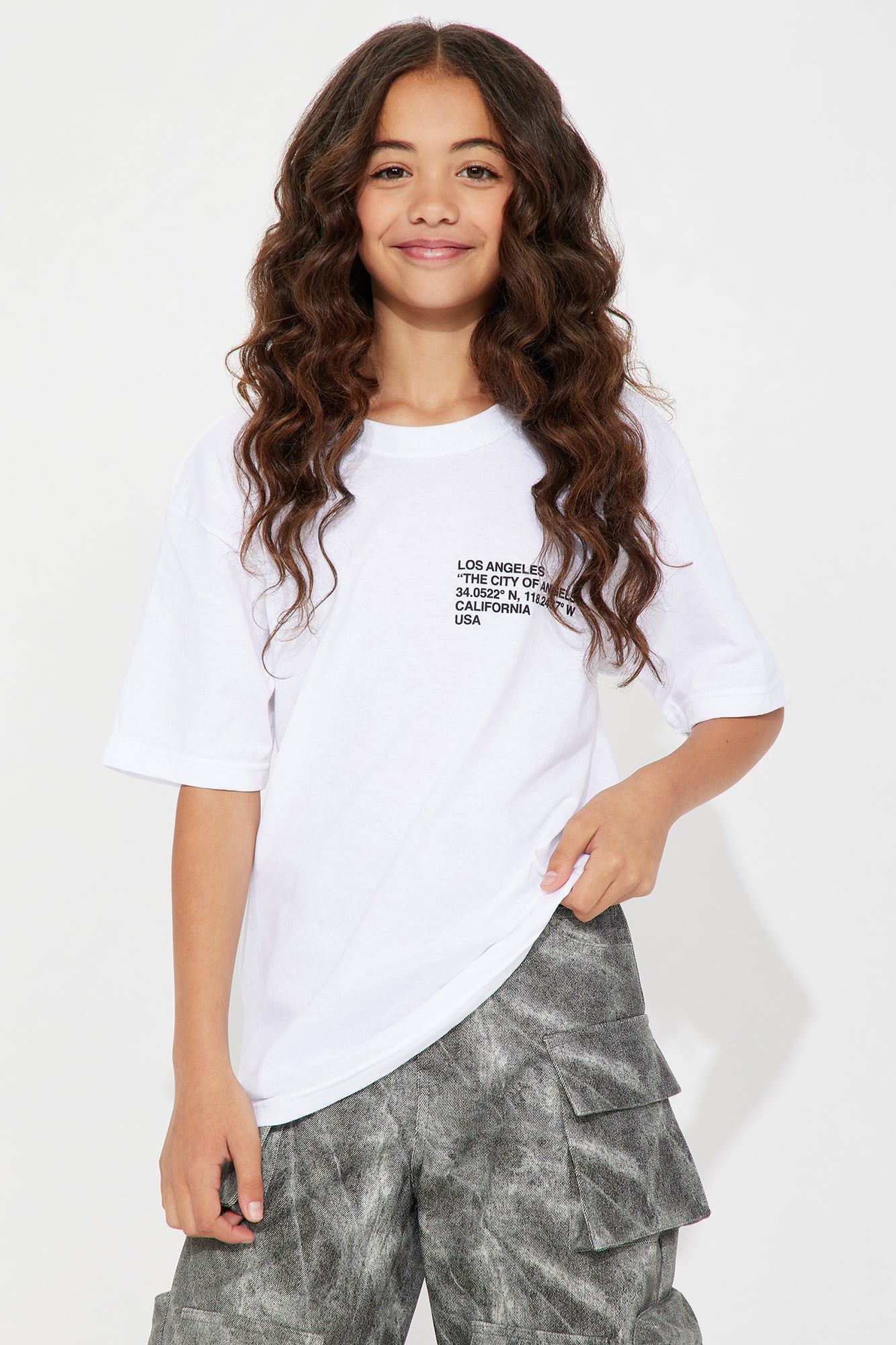 Mini Take Me To The City Top - White sold by Fashion Nova product image thumbnail 4