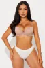 Sweet and Supportive Push Up Demi Bra - Mocha sold by Fashion Nova