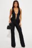 Patti Lace Jumpsuit - Black sold by Fashion Nova