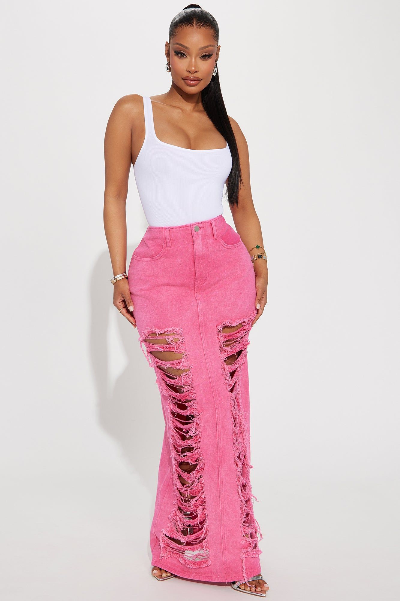 Melanie Seamless Bodysuit - White sold by Fashion Nova product image thumbnail 2