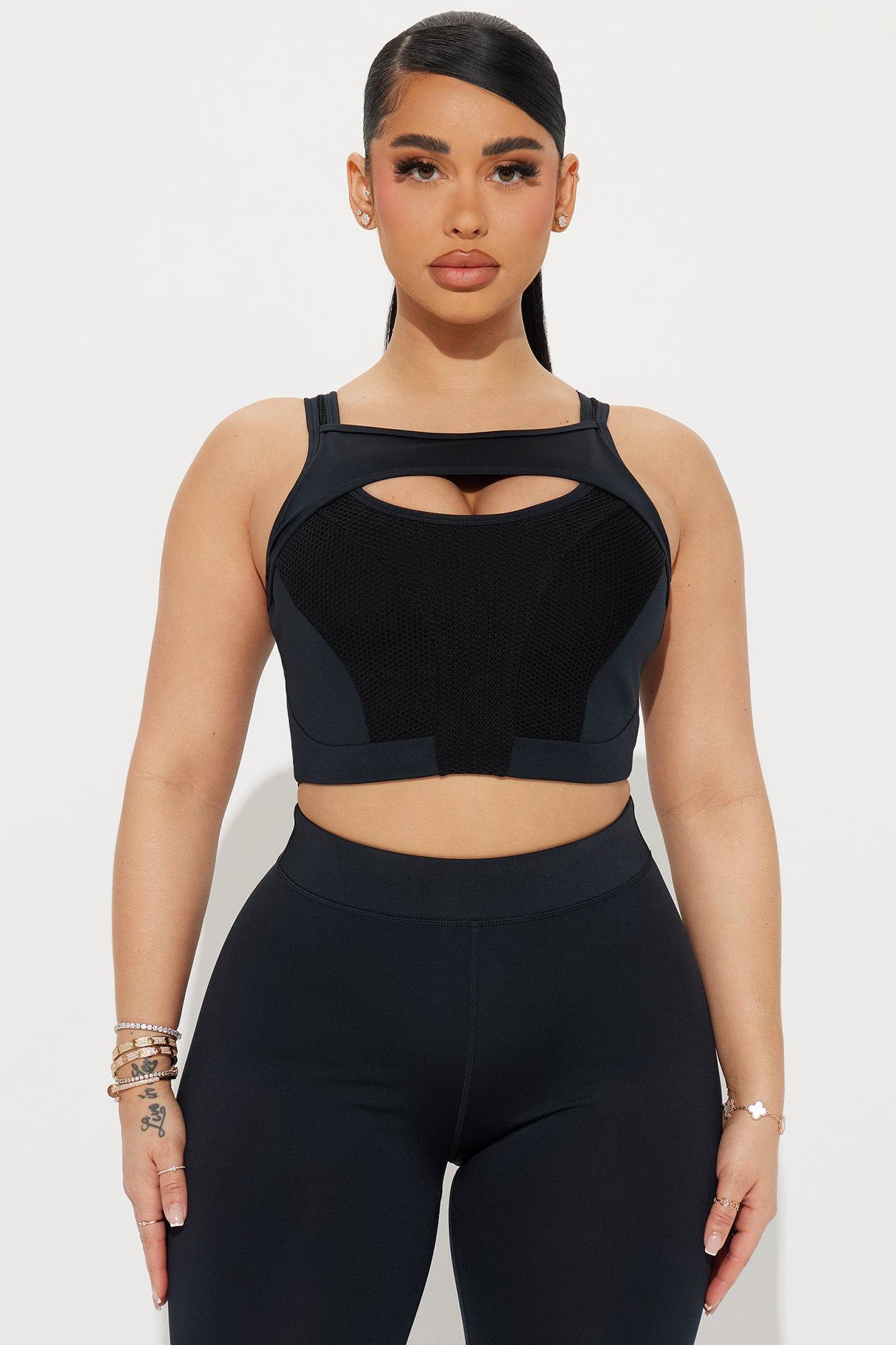 Bodyshot Elevate Sports Bra - Black sold by Fashion Nova