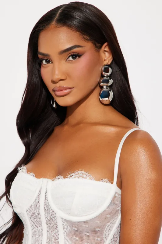 Disco Dancer Earrings - Silver sold by Fashion Nova