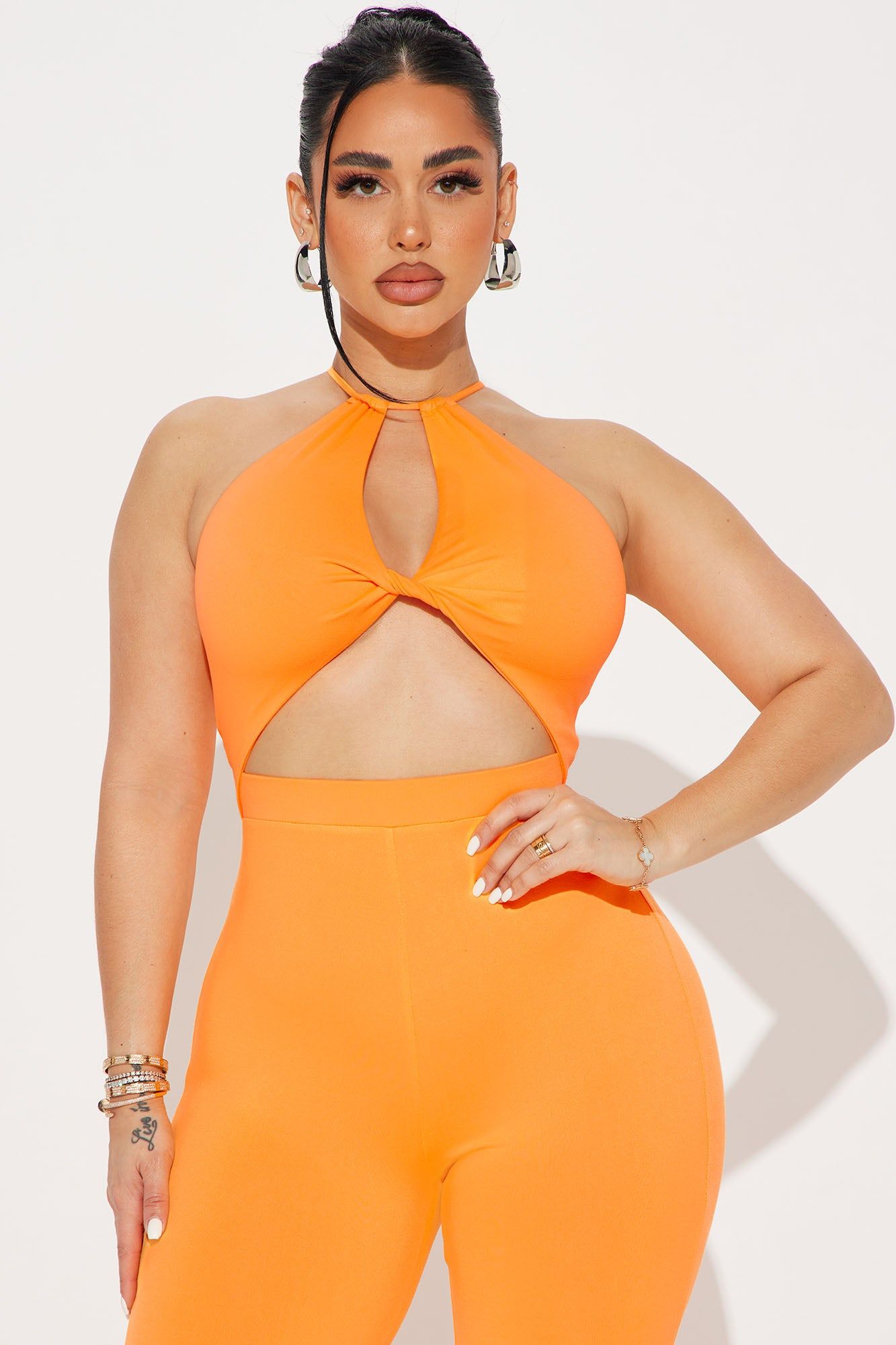 Stay With You Jumpsuit - Orange sold by Fashion Nova product image thumbnail 2