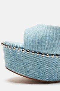 Game Changing Platform Heels - Denim sold by Fashion Nova
