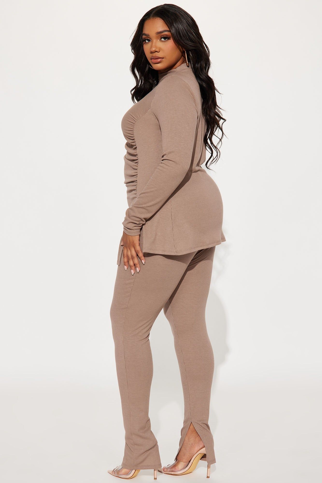Miranda Legging Set - Mocha sold by Fashion Nova product image thumbnail 6