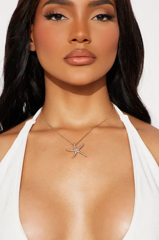 Stars Are Blind Necklace - Gold sold by Fashion Nova