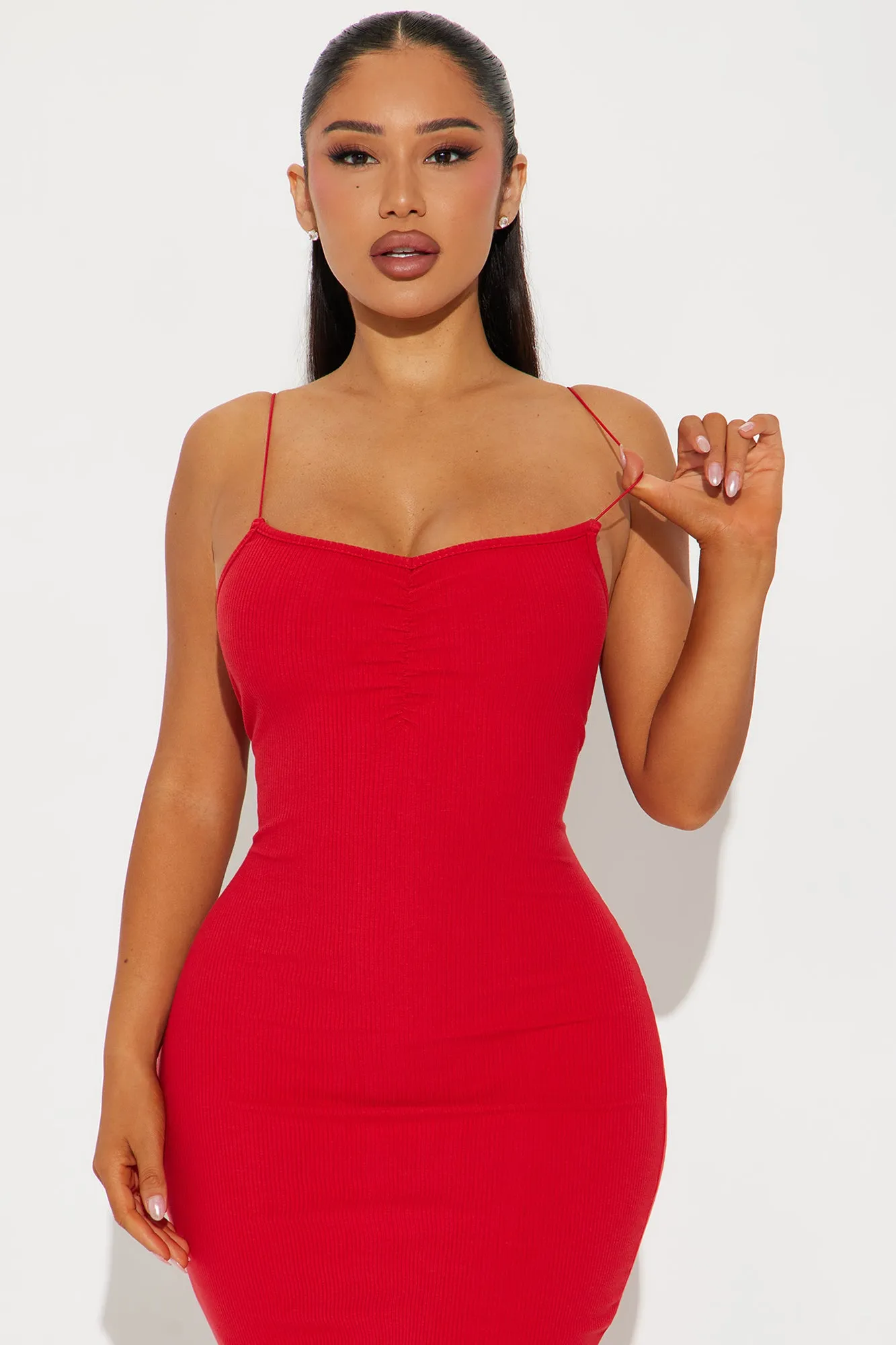 Lyla Snatched Maxi Dress - Red sold by Fashion Nova product image thumbnail 2