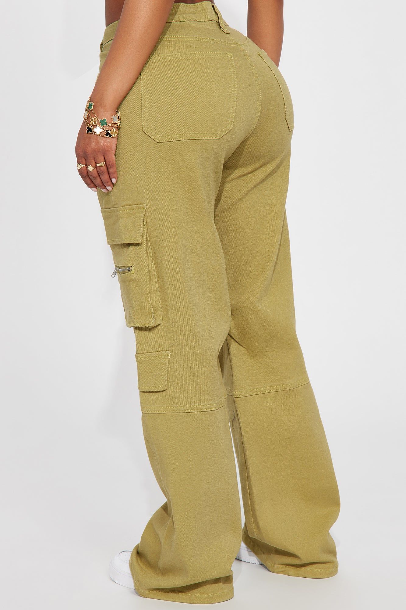 Start The Day Cargo Pant - Sage sold by Fashion Nova product image thumbnail 3