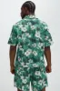 Monet Floral Shirt - Green/combo sold by Fashion Nova