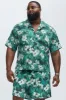 Monet Floral Shirt - Green/combo sold by Fashion Nova