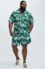 Monet Floral Shirt - Green/combo sold by Fashion Nova