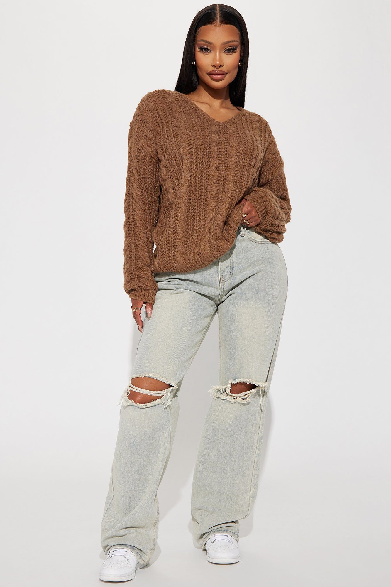 Astoria Sweater - Brown sold by Fashion Nova product image thumbnail 2