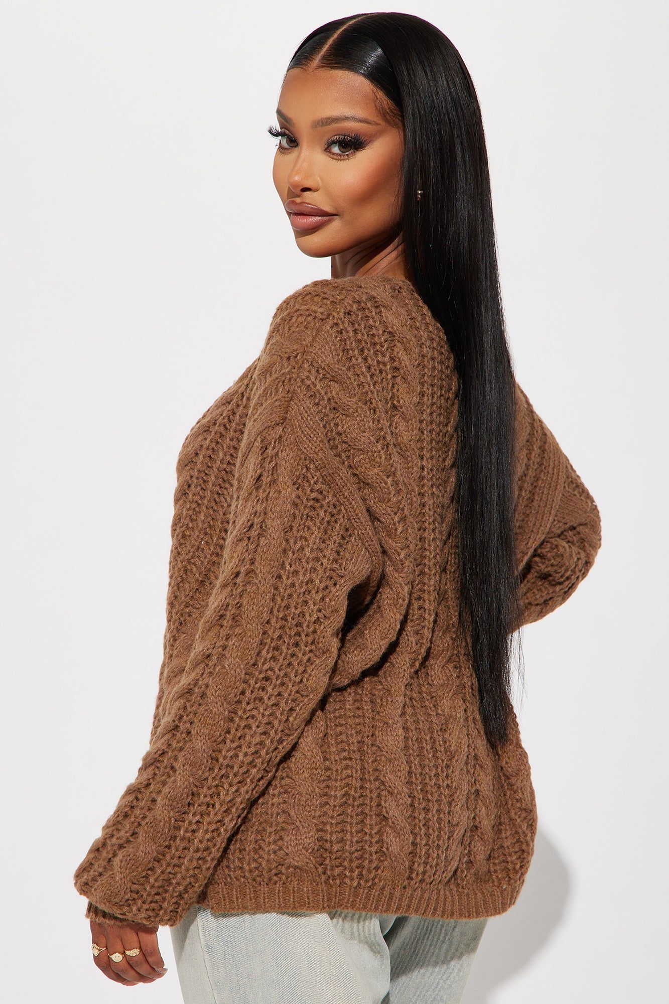 Astoria Sweater - Brown sold by Fashion Nova product image thumbnail 4