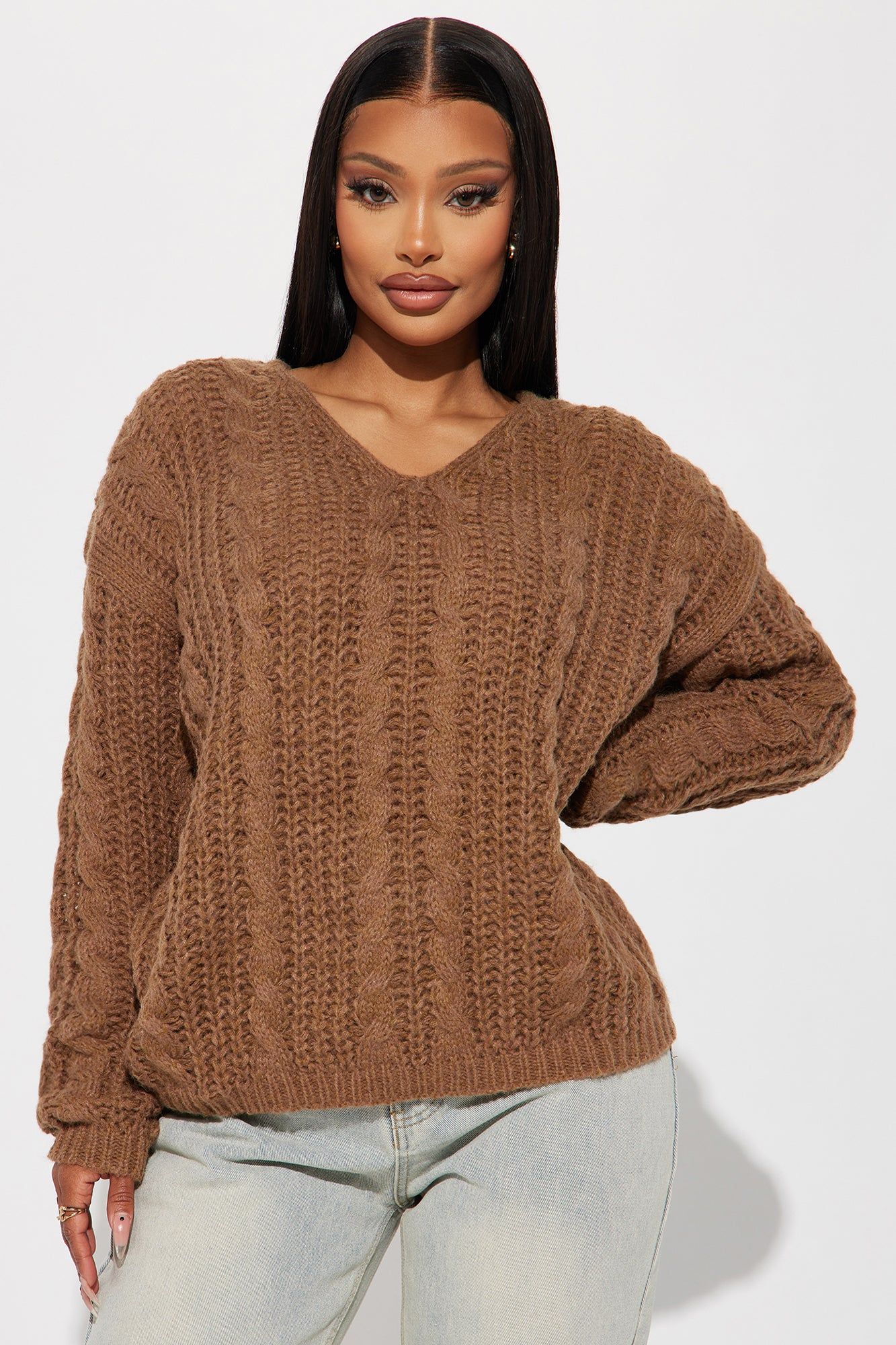 Astoria Sweater - Brown sold by Fashion Nova product image thumbnail 3
