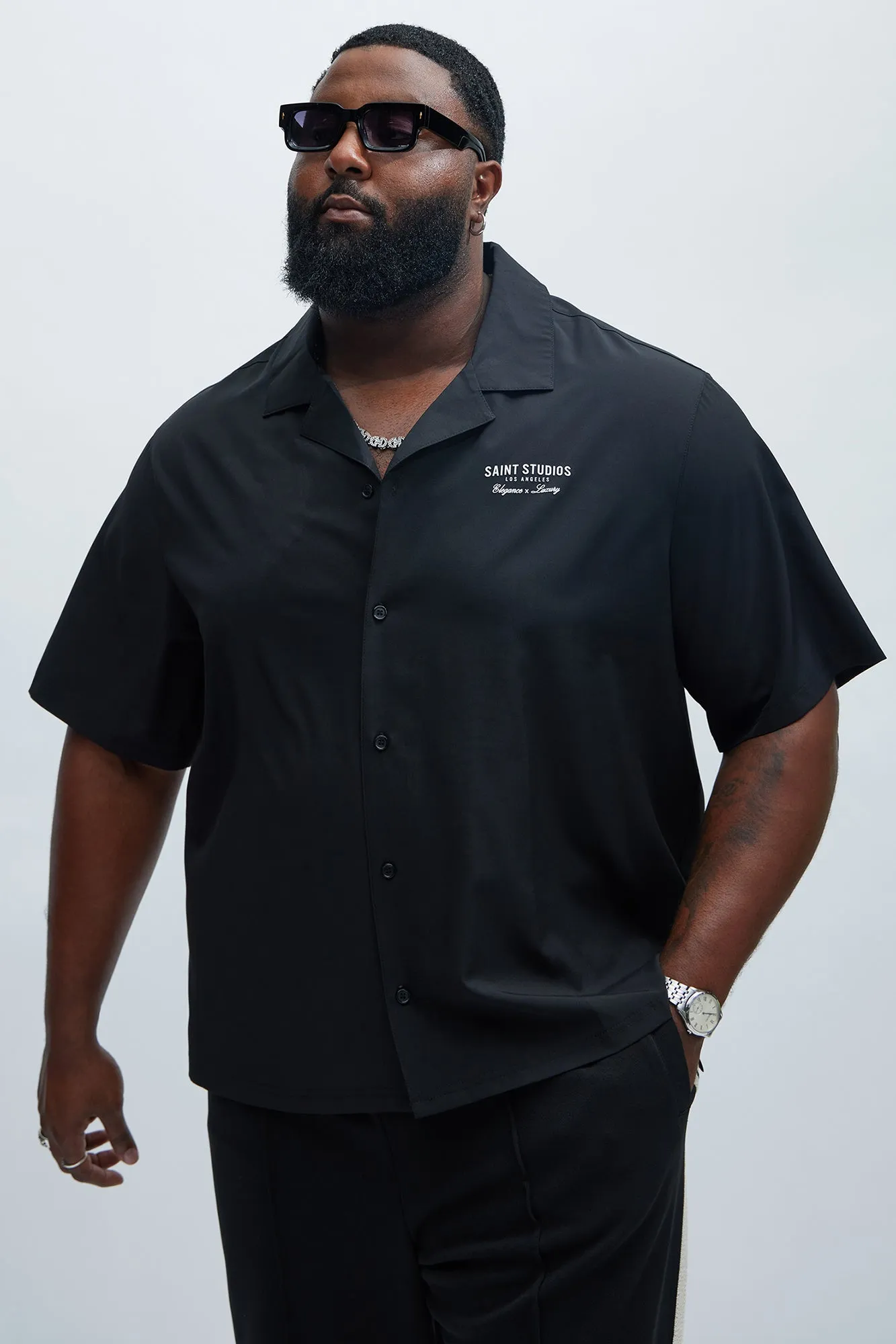 Saints Graphic Shirt - Black sold by Fashion Nova product image thumbnail 5