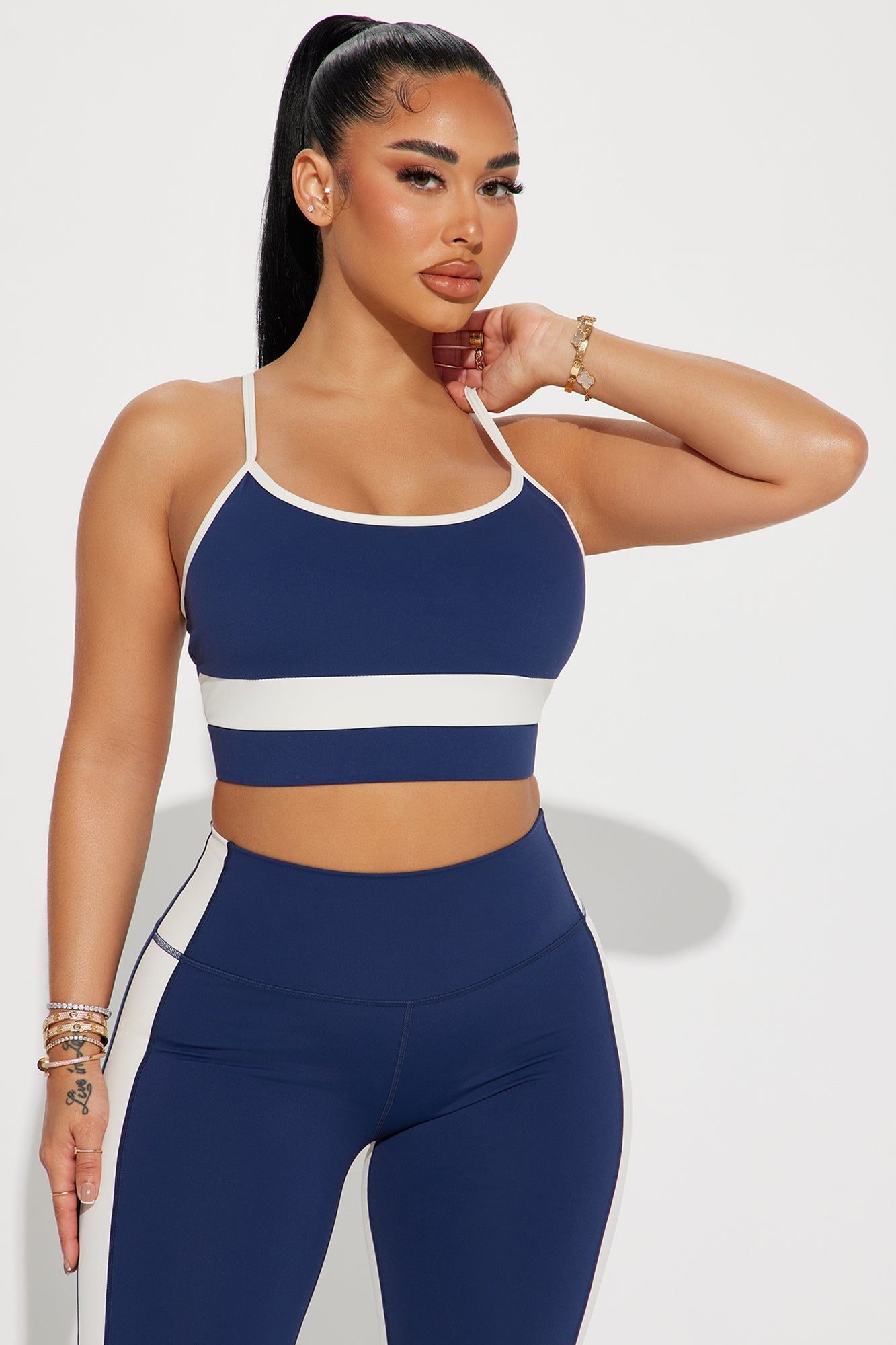 Fitness Class Ready Active Set - Navy/combo sold by Fashion Nova product image thumbnail 2