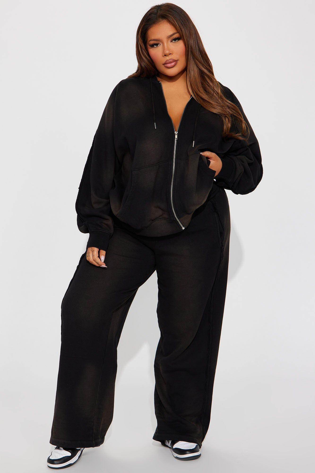Serenity Washed Lounge Pant - Black sold by Fashion Nova product image thumbnail 4