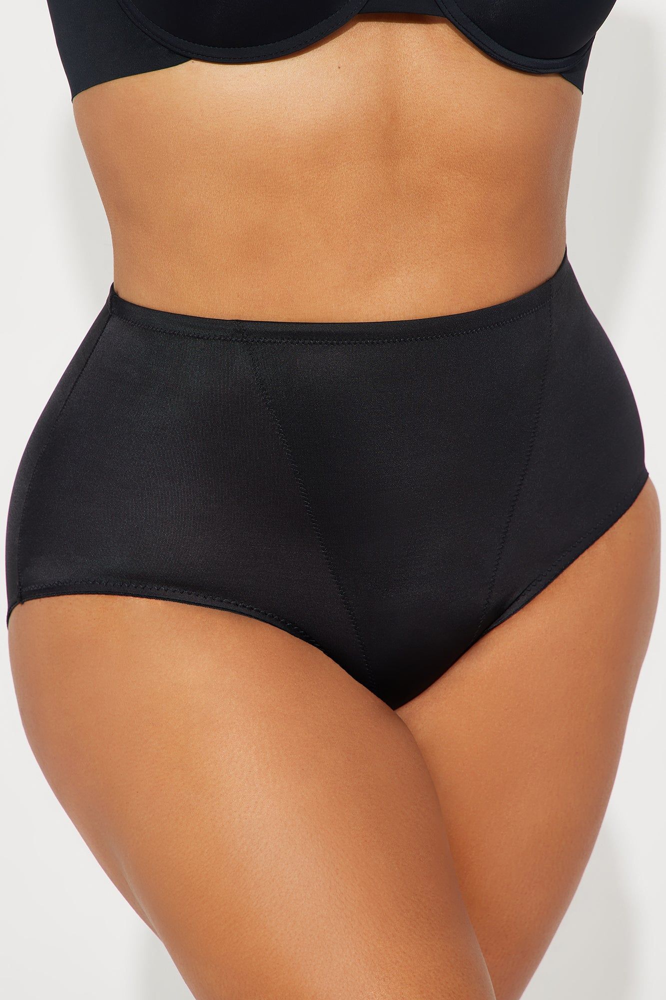 Body Confidence Tummy Control Shapewear Panty 3 Pack - Black/combo sold by Fashion Nova