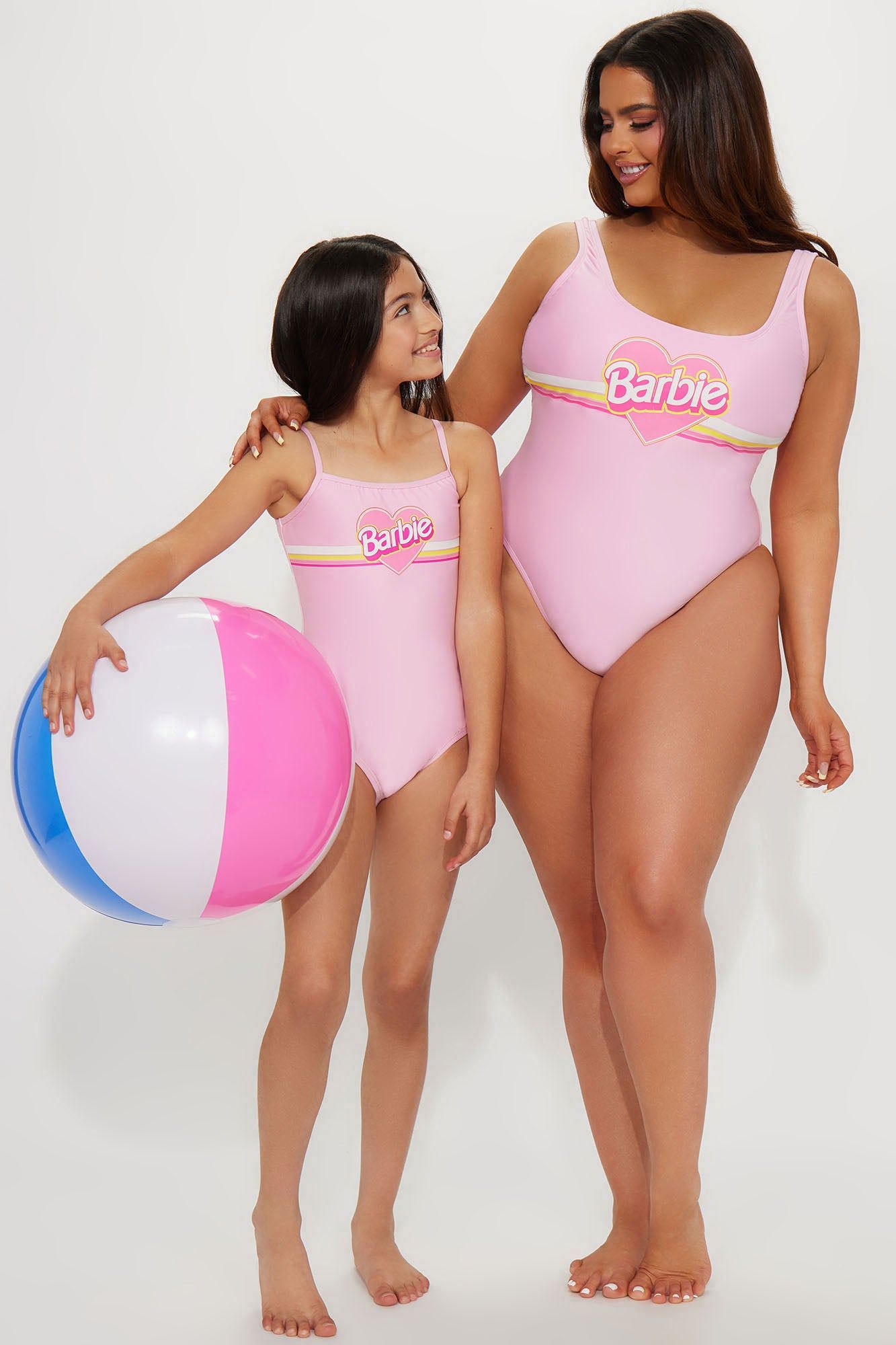Mini Barbie Sun And Fun 1 Piece Swimsuit - Pink sold by Fashion Nova product image thumbnail 2