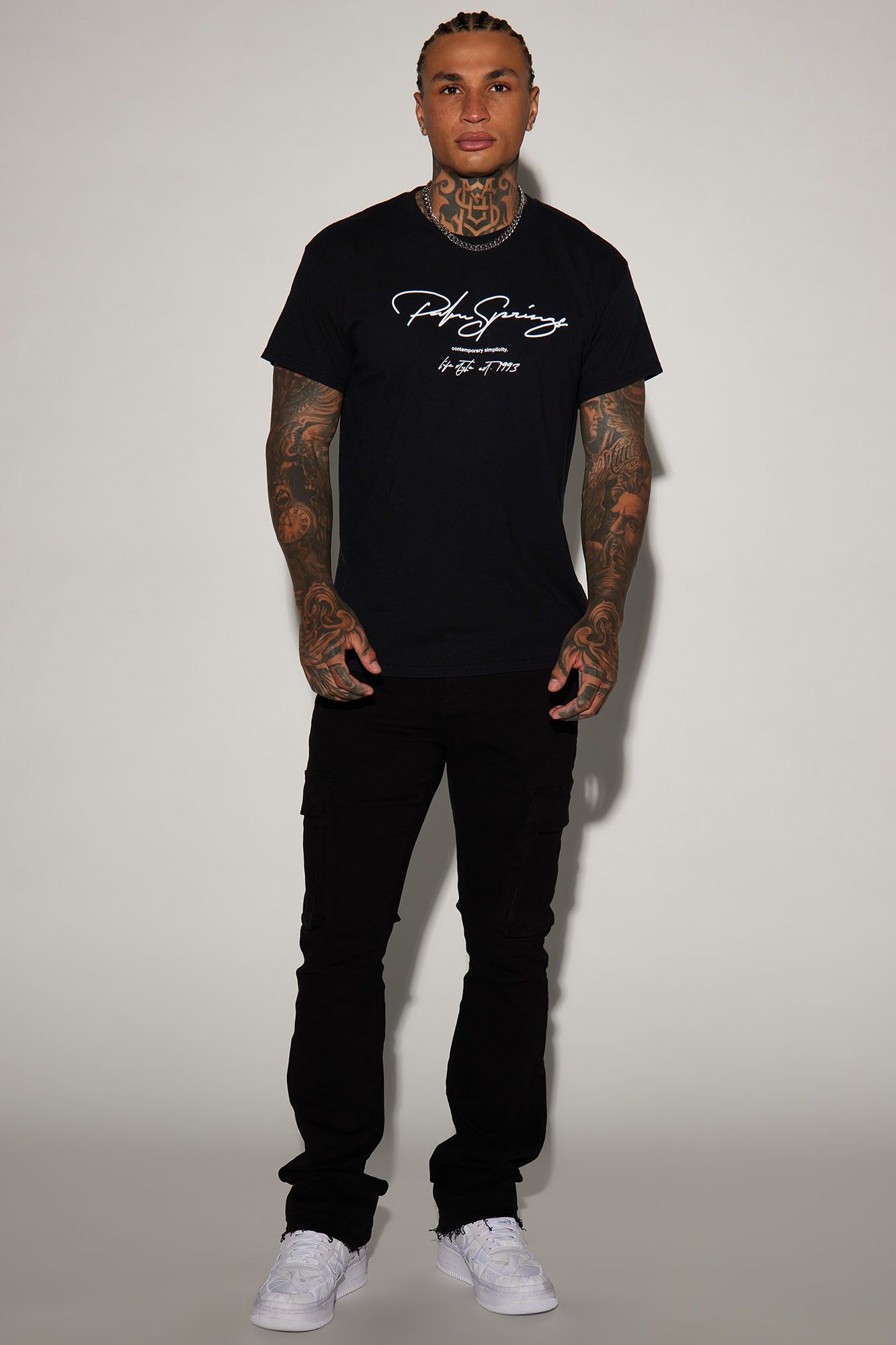 Palm Springs Vibes Short Sleeve Tee - Black sold by Fashion Nova product image thumbnail 2