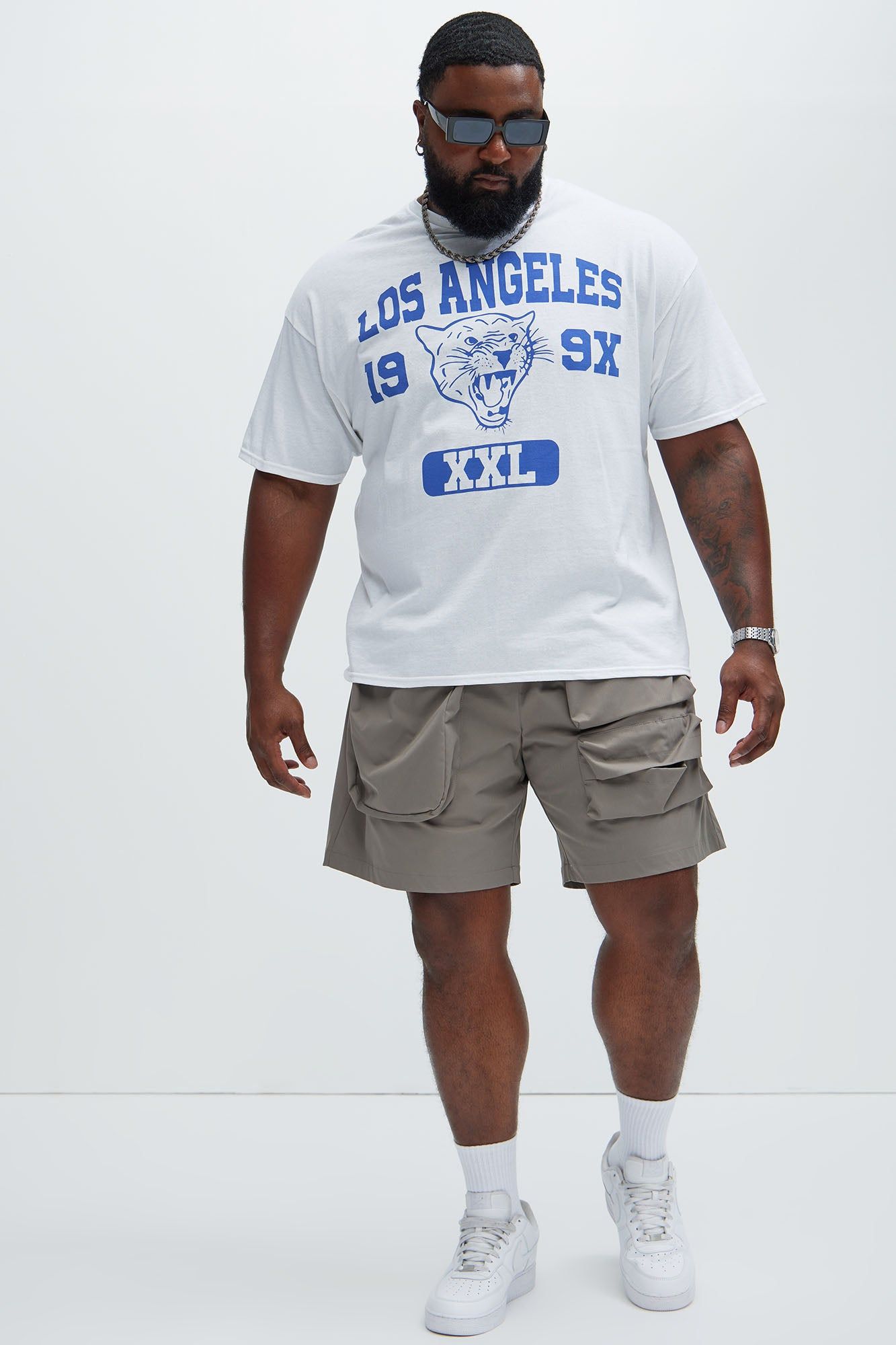 Los Angeles 199X Short Sleeve Tee - White sold by Fashion Nova product image thumbnail 5