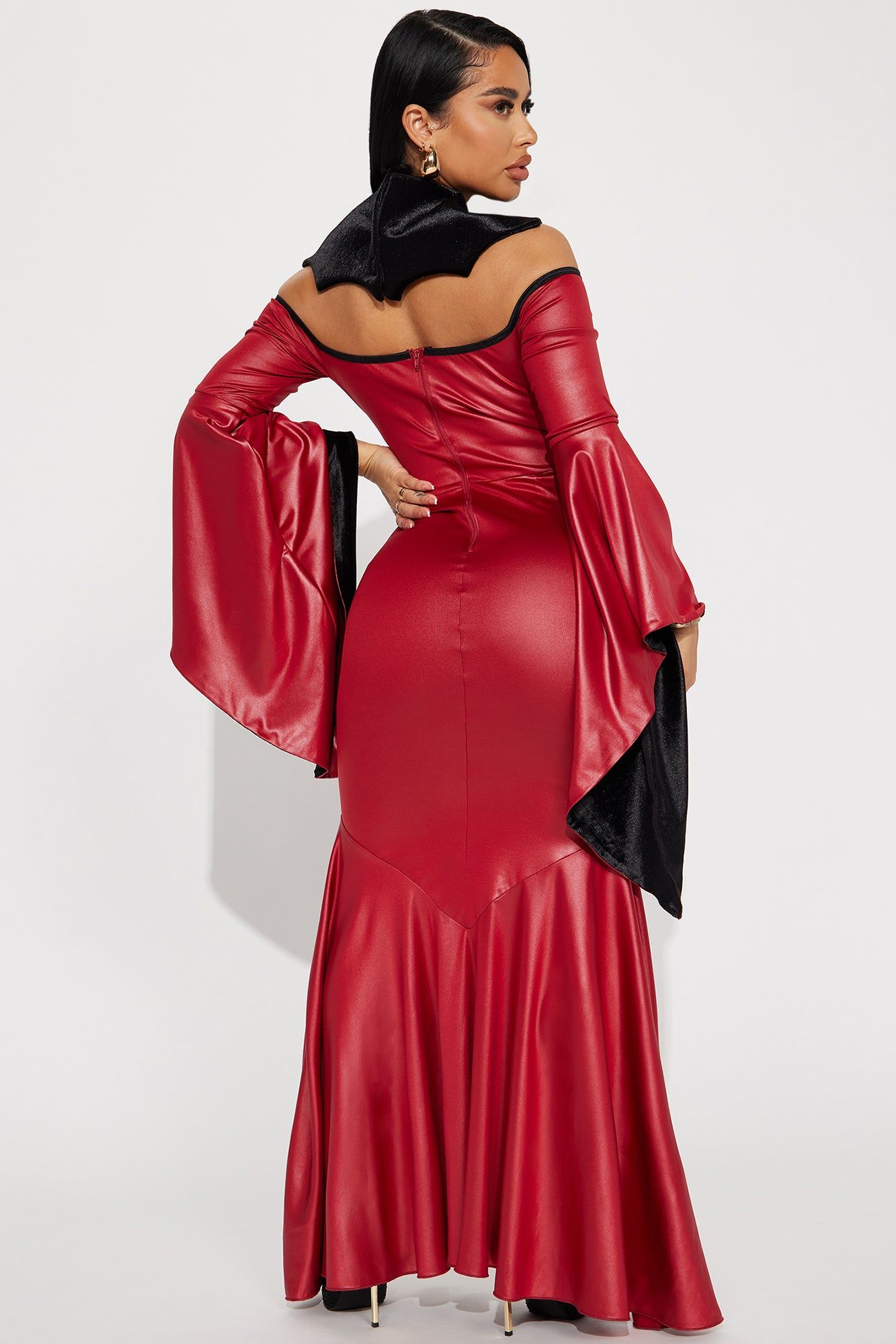 Blood Sucking Vixen 1 Piece Costume - Red/Black sold by Fashion Nova product image thumbnail 3