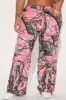 Stop Overthinking Wide Leg Cargo Pant - Pink sold by Fashion Nova