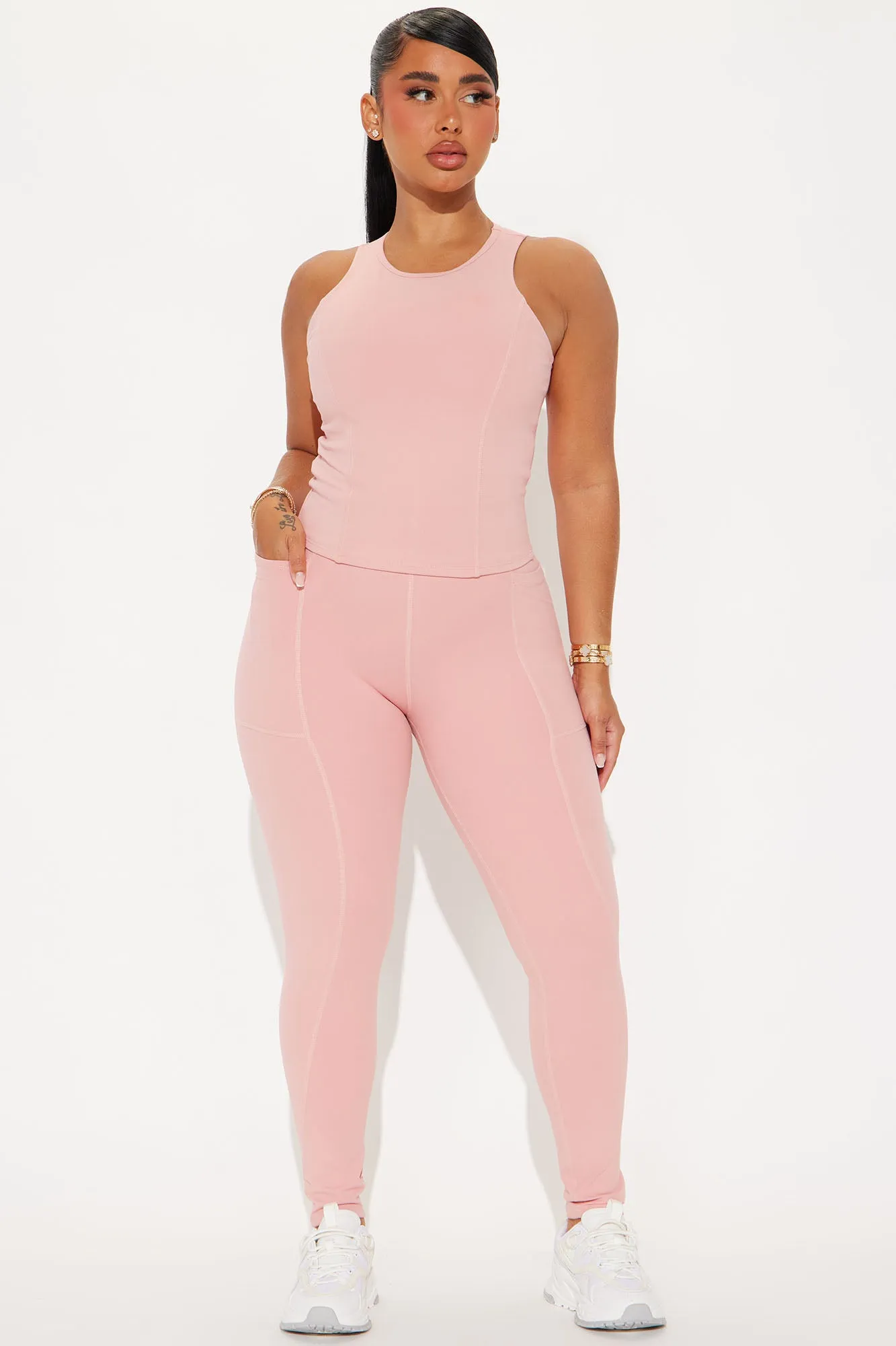 Hill Hiker Super Soft Active Top - Mauve sold by Fashion Nova product image thumbnail 2