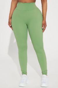 Stay Balanced Active Legging - Sage sold by Fashion Nova