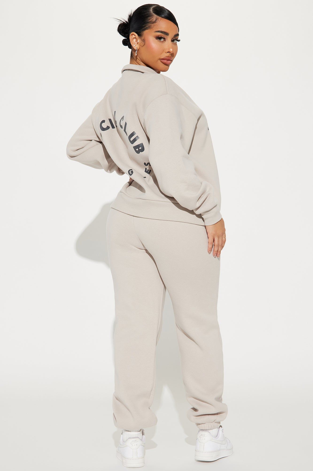 Social Club Sweatpant Set - Grey sold by Fashion Nova product image thumbnail 4