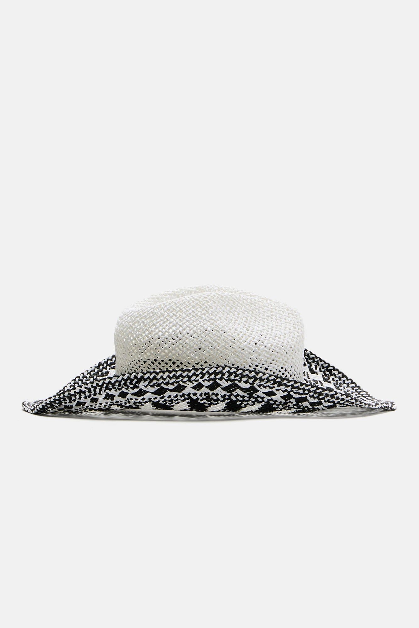 Down For The New Hat - Black/White sold by Fashion Nova product image thumbnail 3