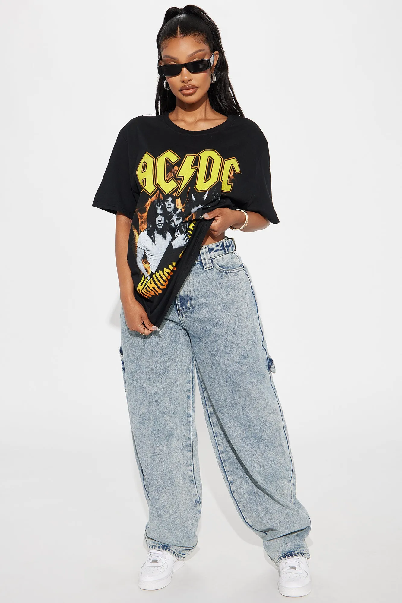 ACDC Highway To Hell Graphic Tee - Black sold by Fashion Nova product image thumbnail 2