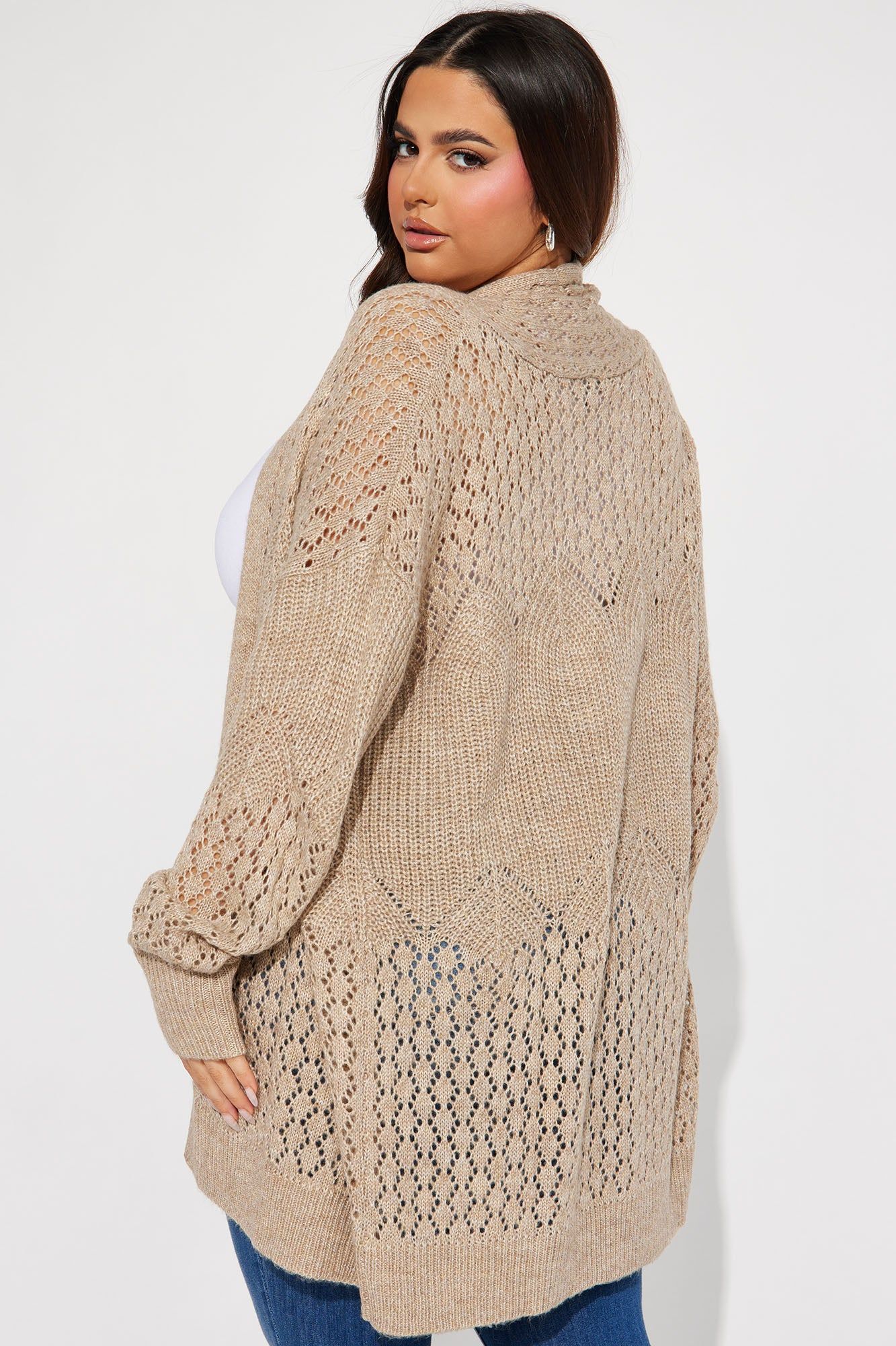 Warm And Cozy Times Cardigan - Mocha sold by Fashion Nova product image thumbnail 6