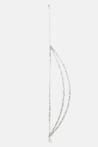 No Excuse Hunny Anklet - Silver sold by Fashion Nova