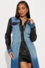 Problematic Denim Trench - Medium Wash sold by Fashion Nova