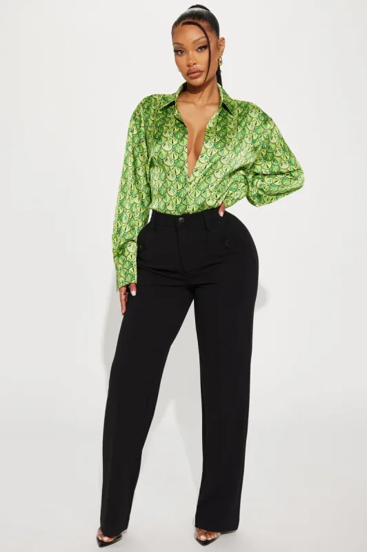 First Glimpse Trouser - Black sold by Fashion Nova