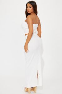 Anything For You Textured Skirt Set - Cream sold by Fashion Nova