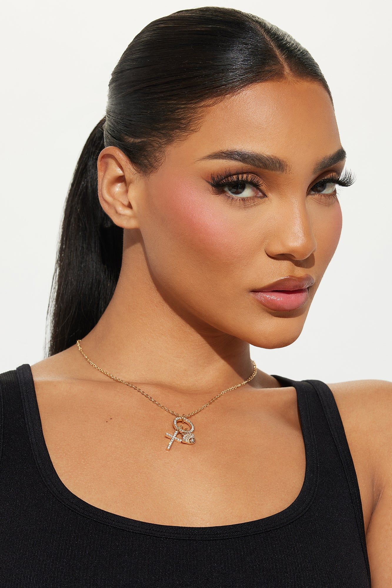 Spiritual Woman Necklace - Gold sold by Fashion Nova product image thumbnail 2