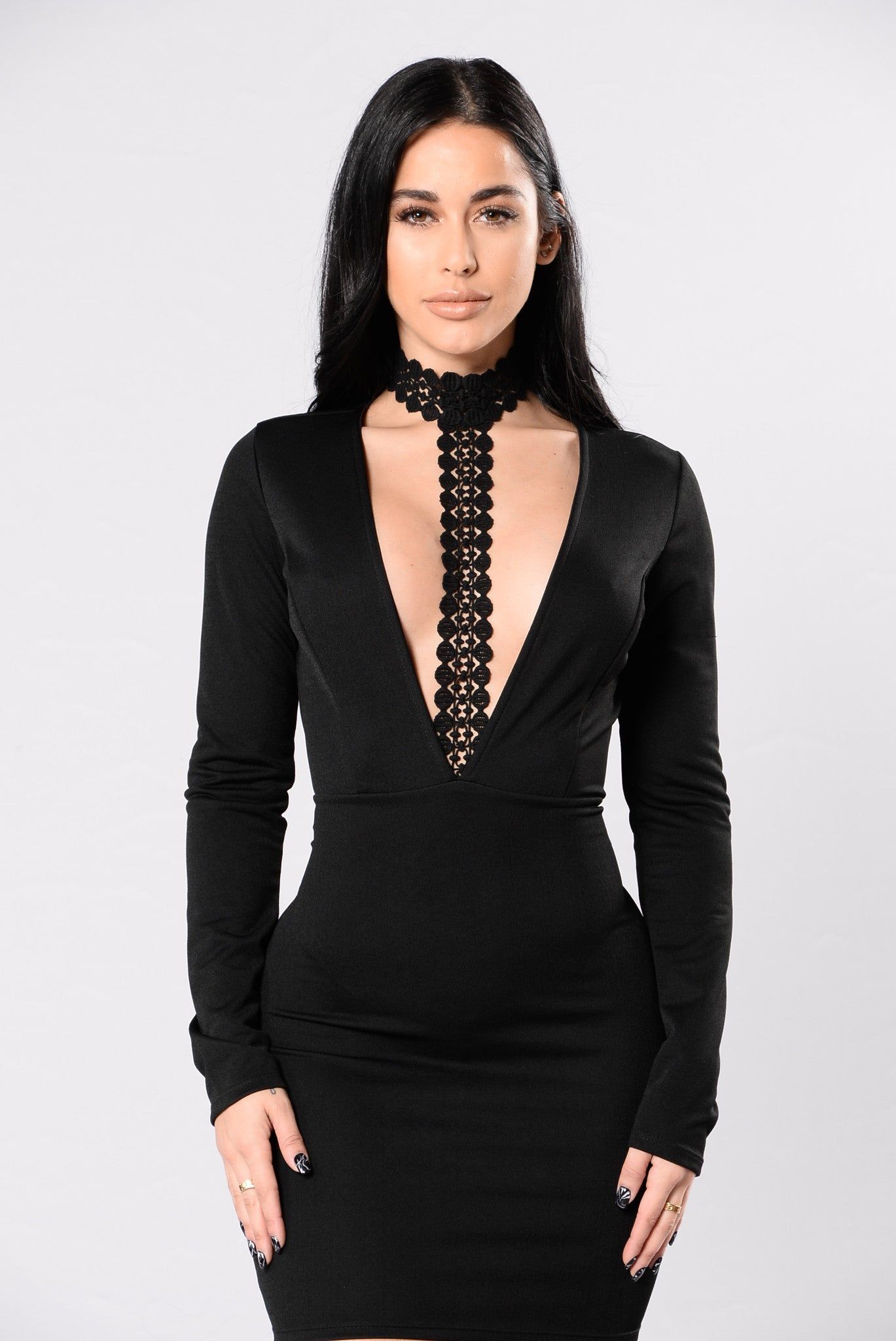 Night Dreamer Dress - Black sold by Fashion Nova product image thumbnail 2