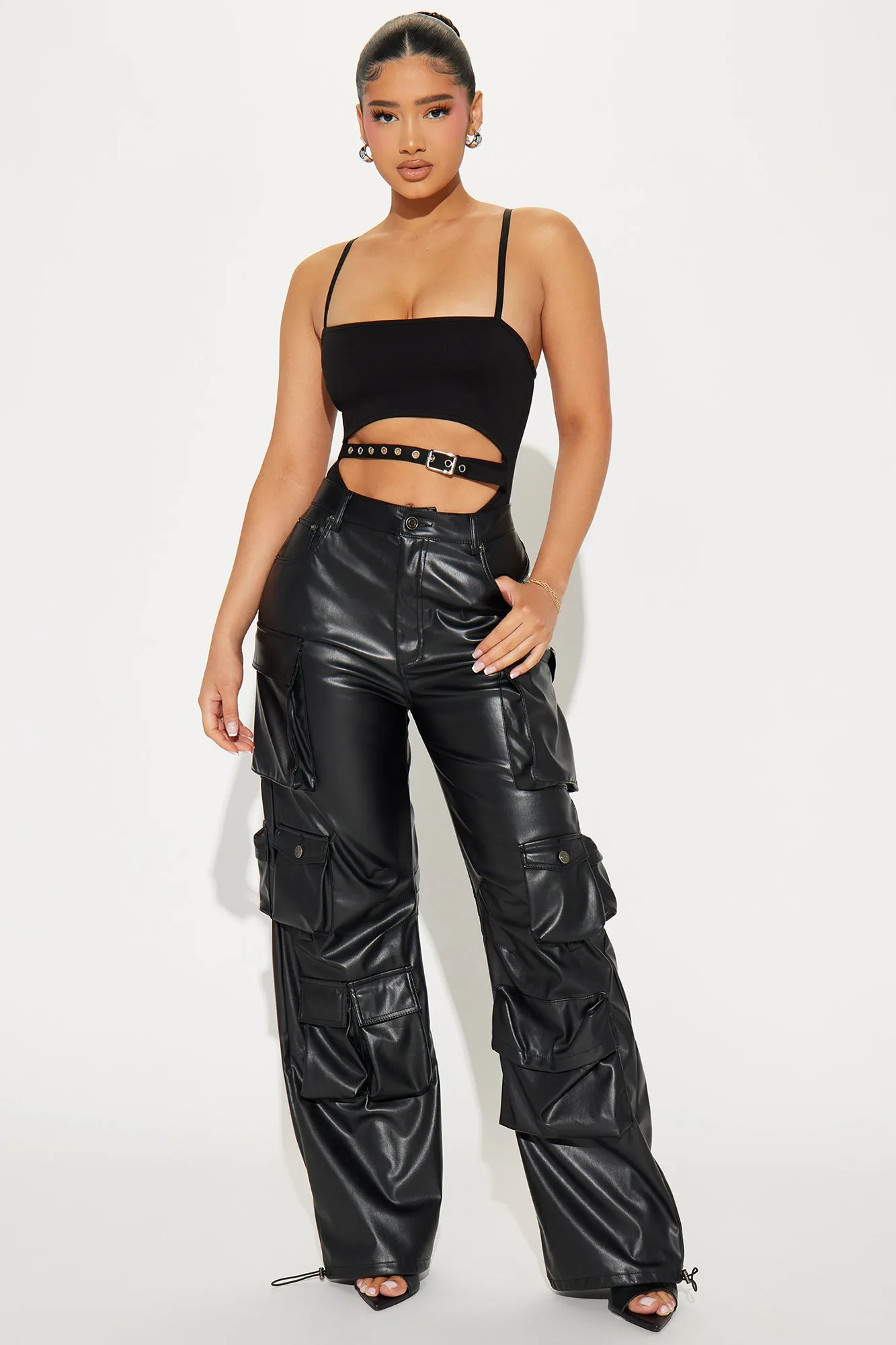 Hold On Tight Bodysuit - Black sold by Fashion Nova product image thumbnail 3