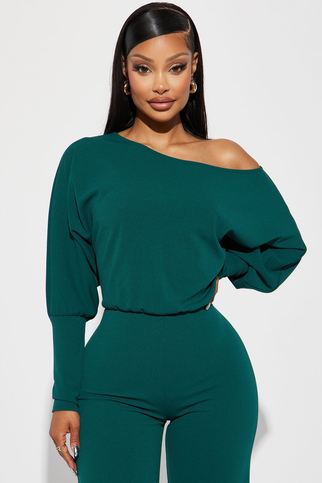 Break Free Jumpsuit - Hunter sold by Fashion Nova product image thumbnail 2