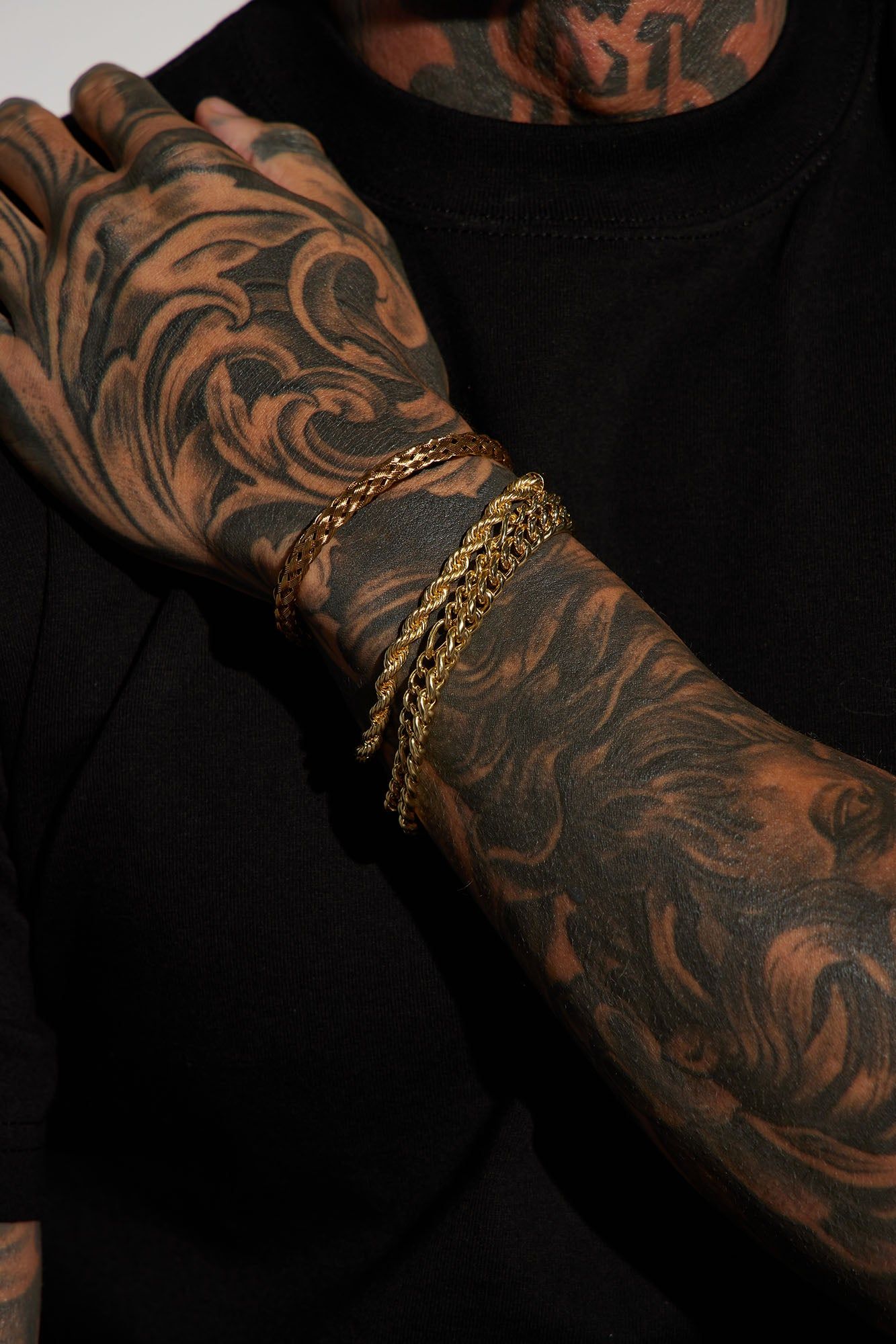 Good Life Bracelet Set - Gold sold by Fashion Nova