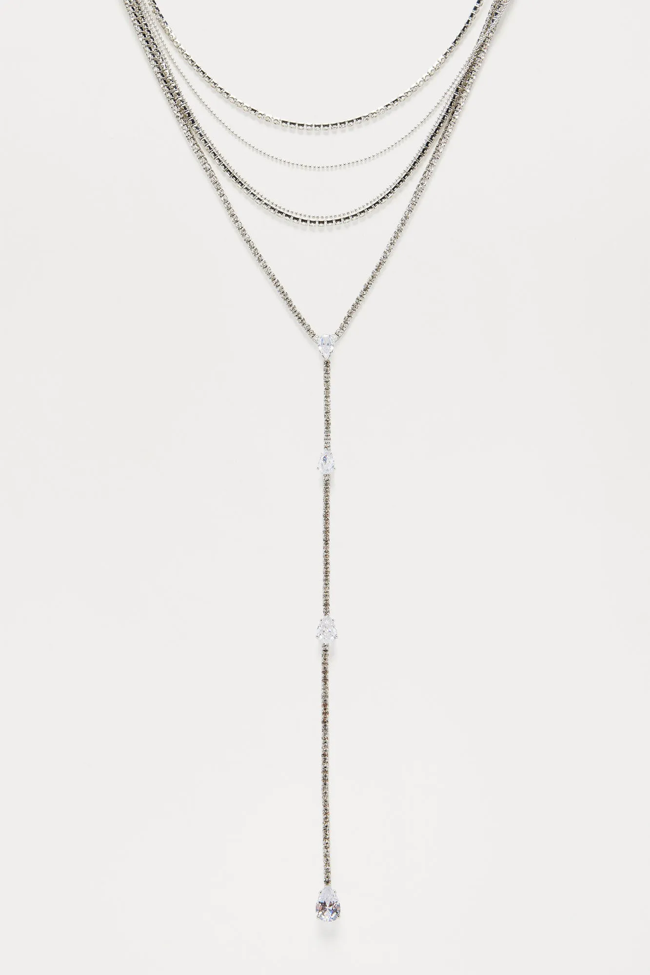 Best Version Of Me Necklace - Silver sold by Fashion Nova product image thumbnail 3