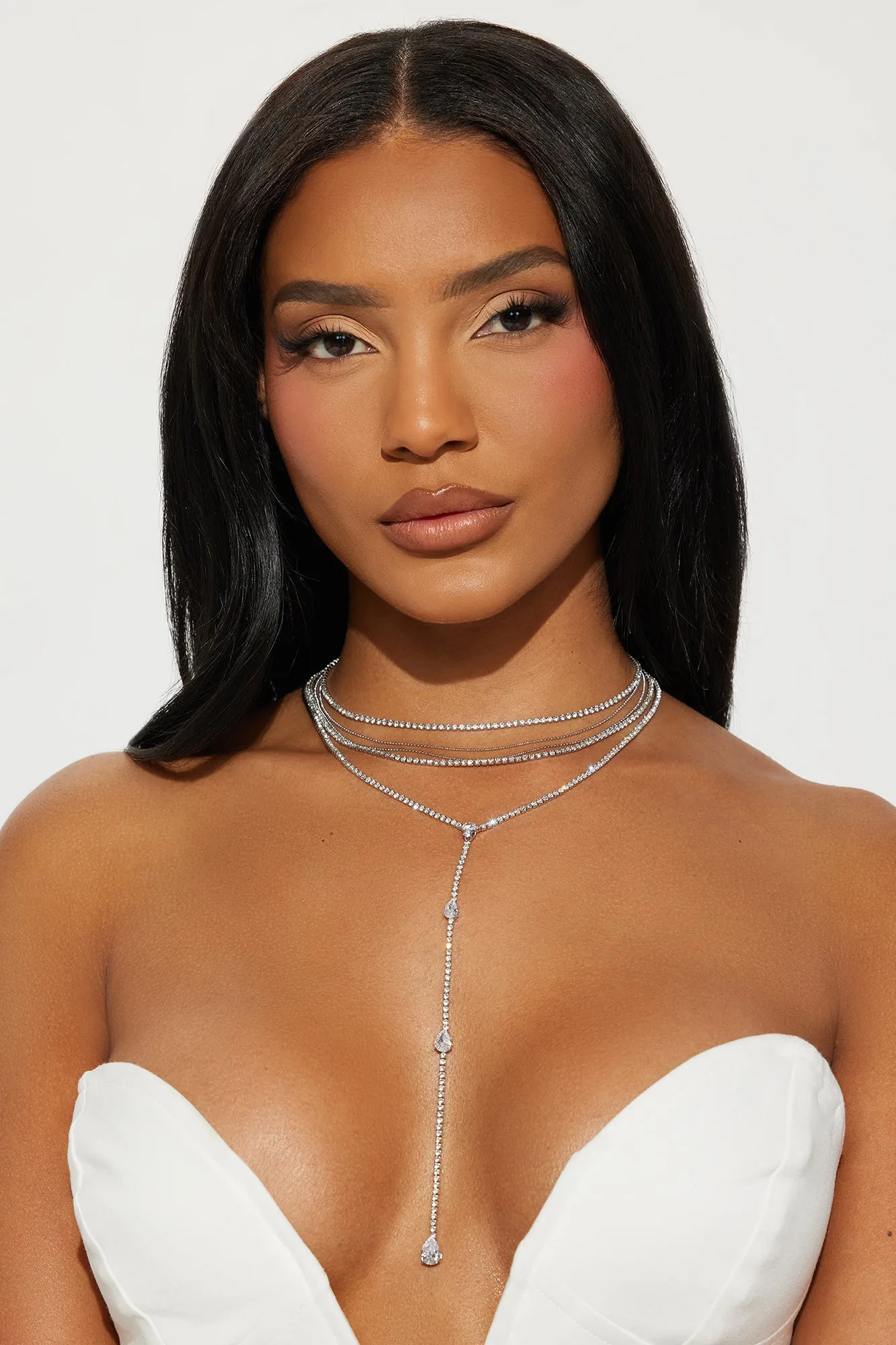 Best Version Of Me Necklace - Silver sold by Fashion Nova product image thumbnail 2