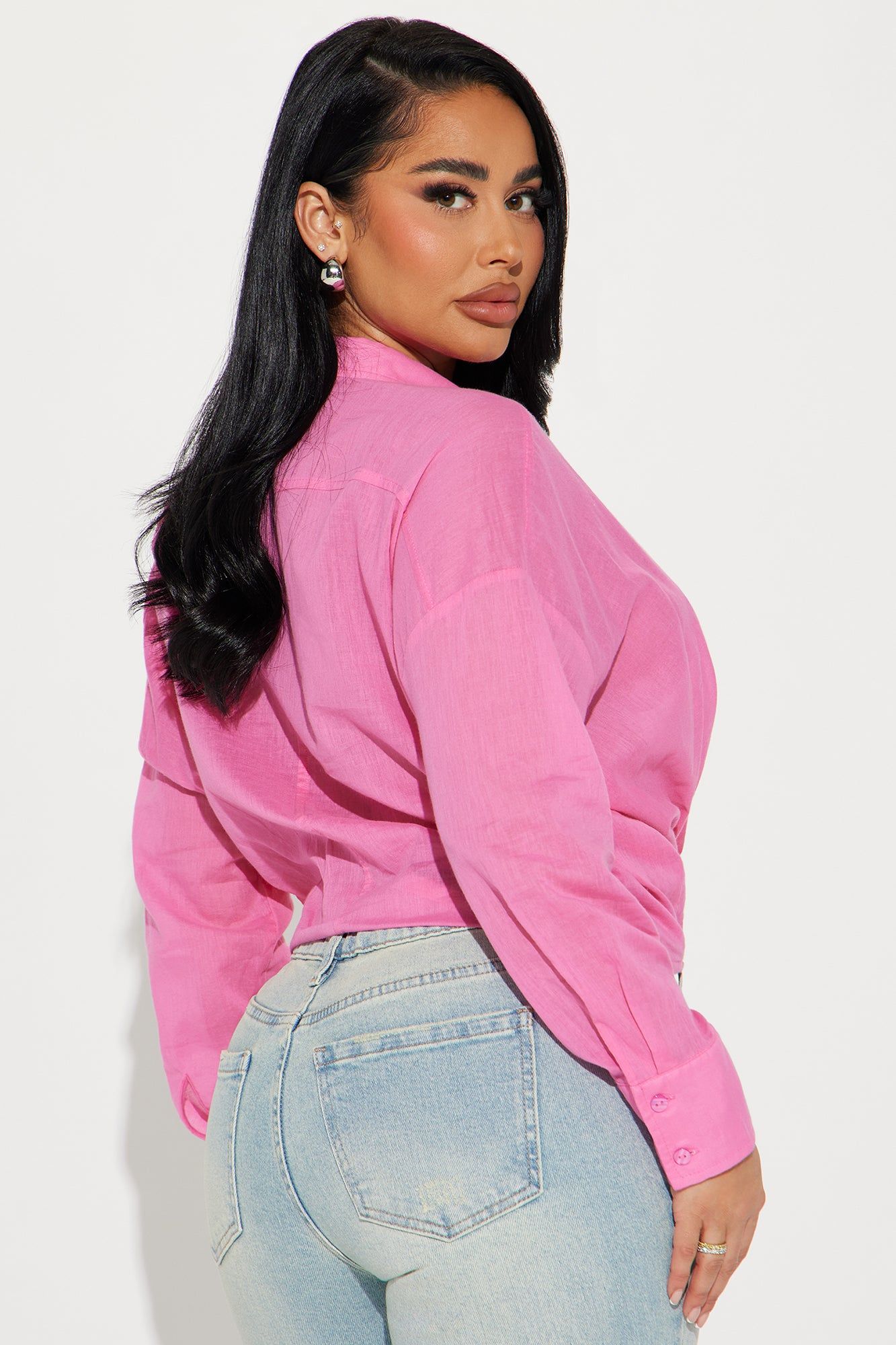 Casual Mood Shirt - Pink sold by Fashion Nova product image thumbnail 3