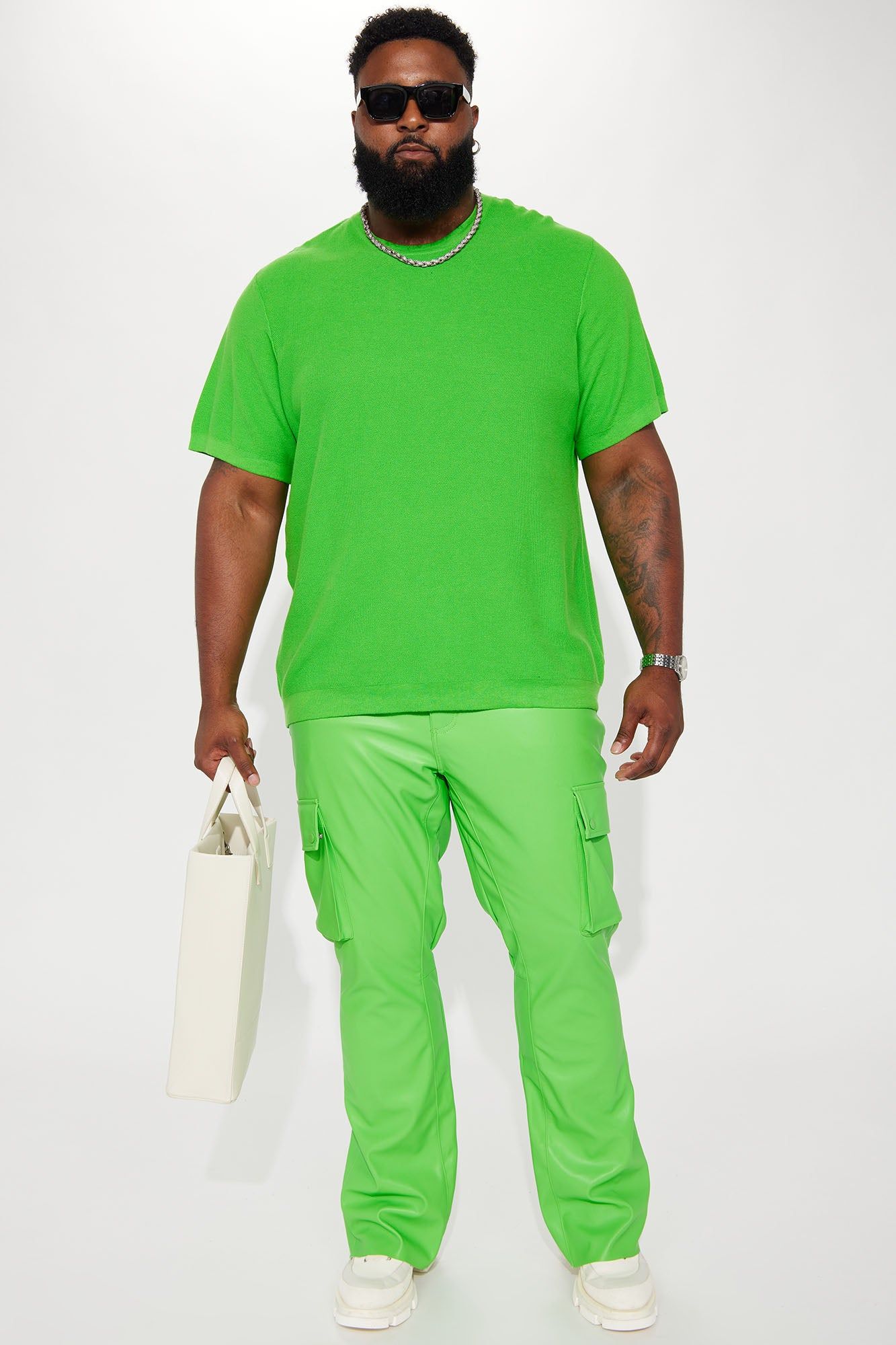 Classic Sweater Tee - Green sold by Fashion Nova product image thumbnail 6