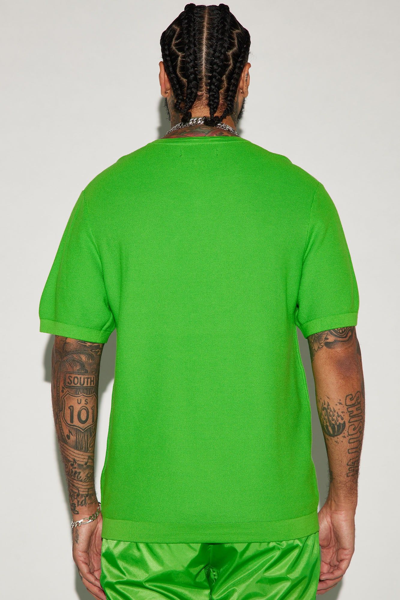 Classic Sweater Tee - Green sold by Fashion Nova product image thumbnail 4