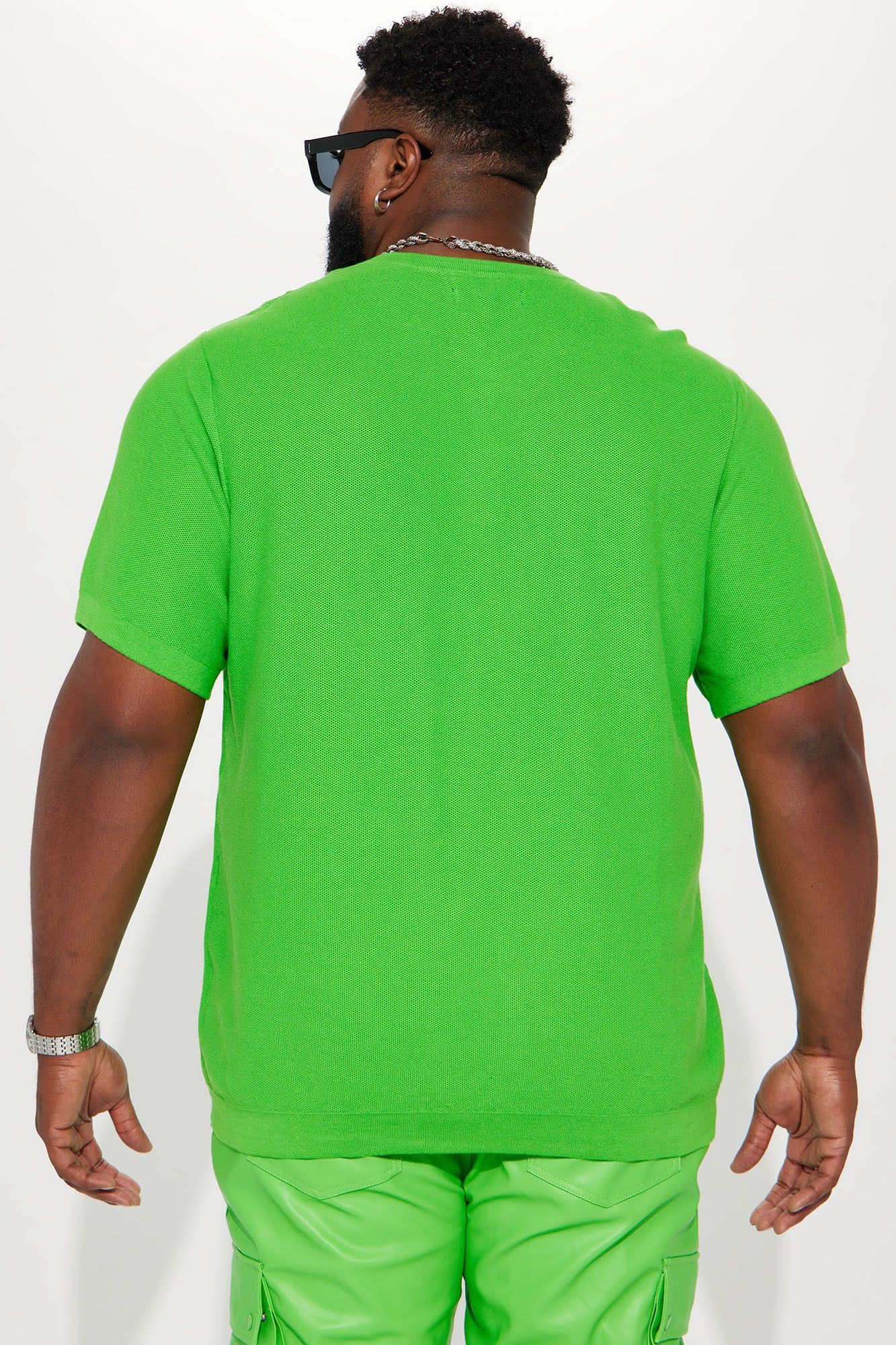 Classic Sweater Tee - Green sold by Fashion Nova product image thumbnail 8